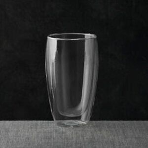 Crate & Barrel - Bodum ® Pavina 15-oz. Double Wall Glass Tumbler